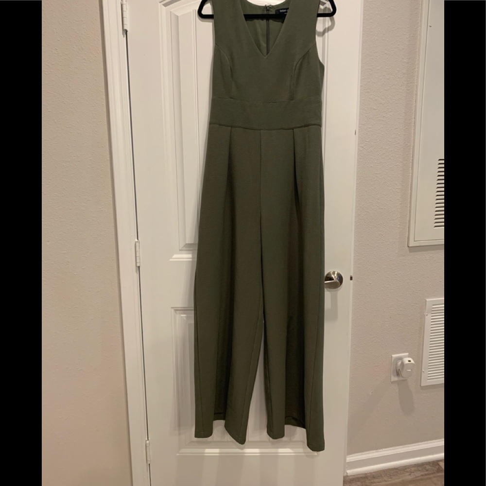 Sugar lips olive jumpsuit